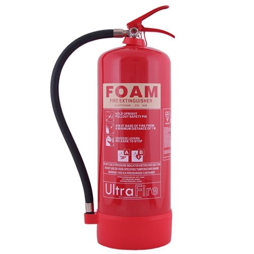 9ltr Foam Fire Extinguisher - Ultrafire