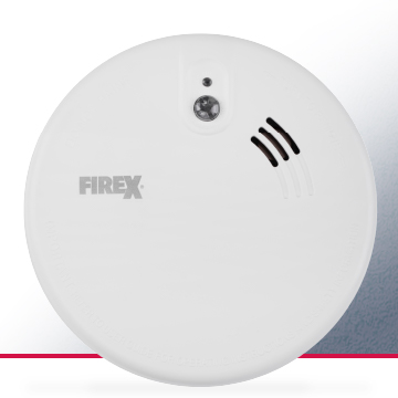 Image of the Mains Powered Optical Smoke Alarm with Back-Up Battery - Kidde Firex KF20