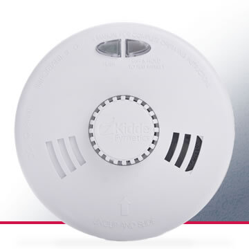 Image of the Mains Powered Heat Alarm with Back-up Battery - Kidde Slick 3SFW