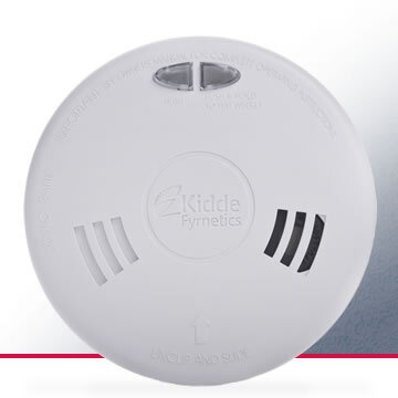 Image of the Mains Powered Optical Smoke Alarm with Back-up Battery - Kidde Slick 2SFW