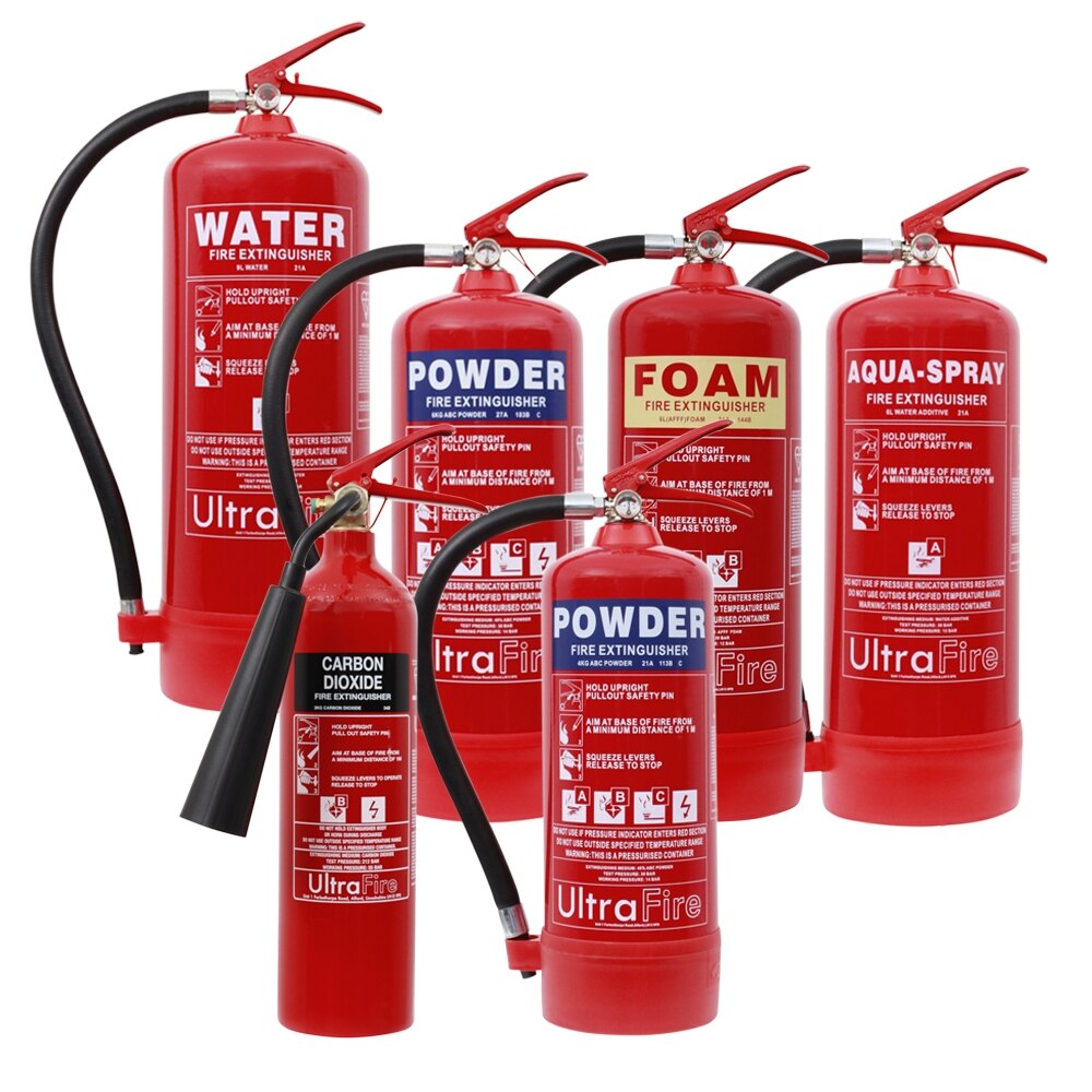 Powder, CO2, Foam, Water Fire Extinguishers for Office, Reception ...