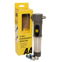 AA 3-in-1 Emergency Torch, Hammer & Belt Cutter