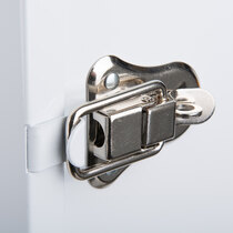 Fitted with closable toggle latch for additional security