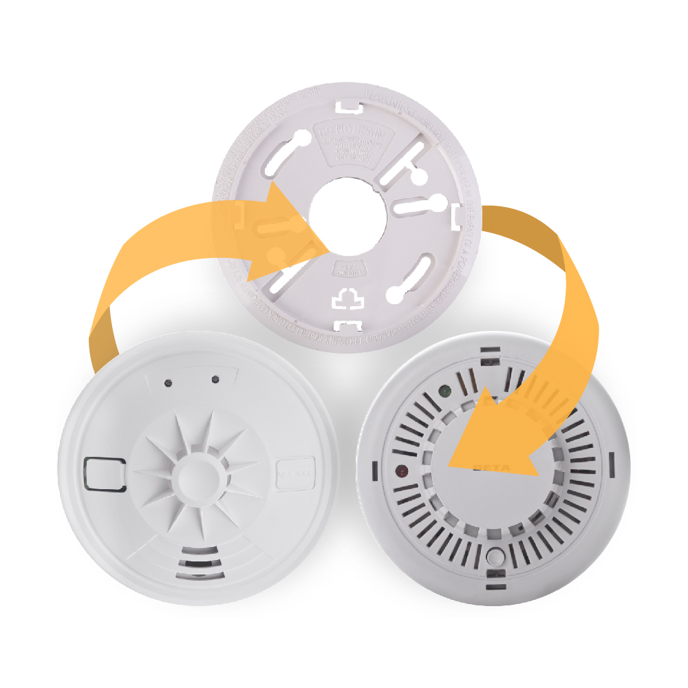 Replacement for DETA 1115 Mains Powered Heat Alarm £25.19 inc VAT