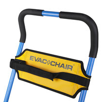 Anti-slip grip handles for increased stability during evacuation