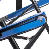 Specially designed friction belts ensure the chair does not slip or accelerate too quickly