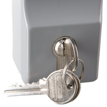 Euro profile cylinder supplied with 3 keys as standard