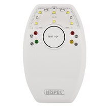 Designed to alert deaf or hard of hearing occupants to fire or carbon monoxide