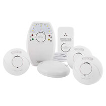 Hispec Deaf Aid with 2 Smoke, 1 Heat & 1 CO Alarm Kit