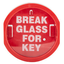 Plastic Fronted "Break Glass" Keybox