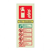 Extinguisher ID Signs