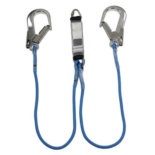 Rope Lanyard - Triangular Link and 2 x Large Double Action Hooks