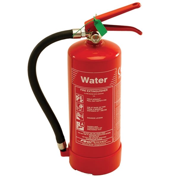 3ltr Water Fire Extinguisher With Additive - Thomas Glover Firepower 