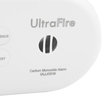 Loud 85dB alarm alerts you to the dangers of carbon monoxide poisoning