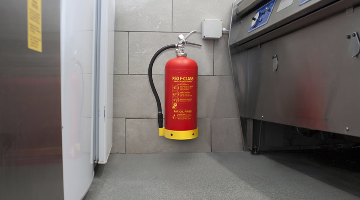 Fire extinguishers suitable for kitchens