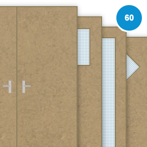 Buy Unfinished (Not Primed) Double 60 Minute Fire Doors (FD60)